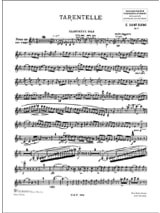 Tarentelle op. 6 - Flûte, clarinette et piano - SAINT-SAËNS